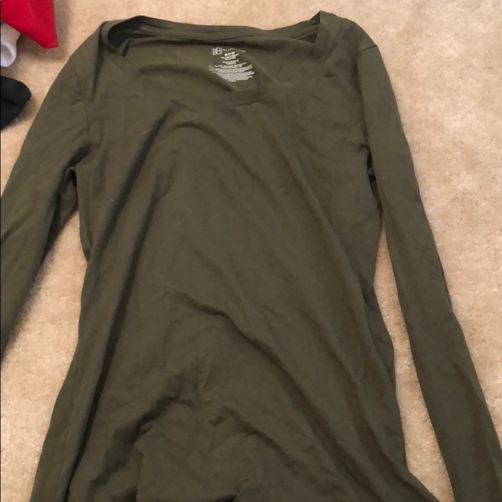 Green long sleeve